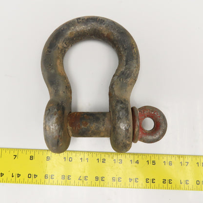 Crosby 1-1/2" 12T WLL Rigging Lifting Threaded Pin Shackle