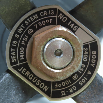 Jerguson No. 146 2400PSI Offset Ball Valve 3/4" x 1/2"