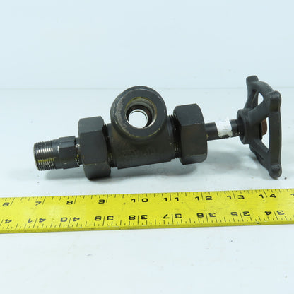 Jerguson No. 146 2400PSI Offset Ball Valve 3/4" x 1/2"