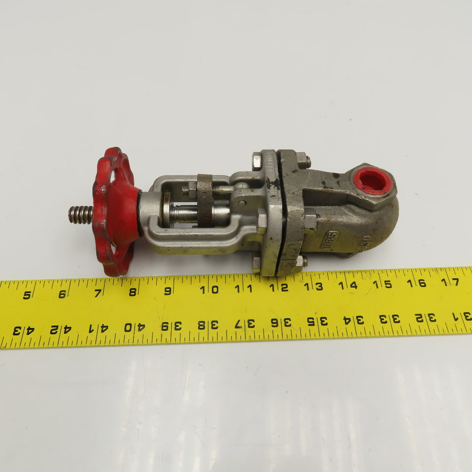 Aloyco Fig 122-C 3/4" NPT CF3M Stainless Steel Gate Valve CL150
