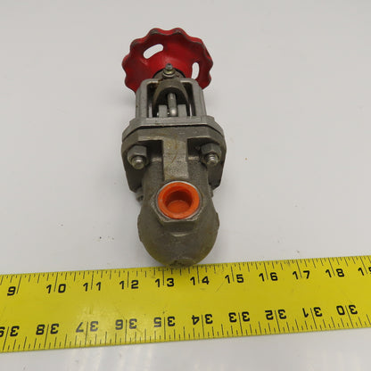 Aloyco Fig 122-C 3/4" NPT CF3M Stainless Steel Gate Valve CL150