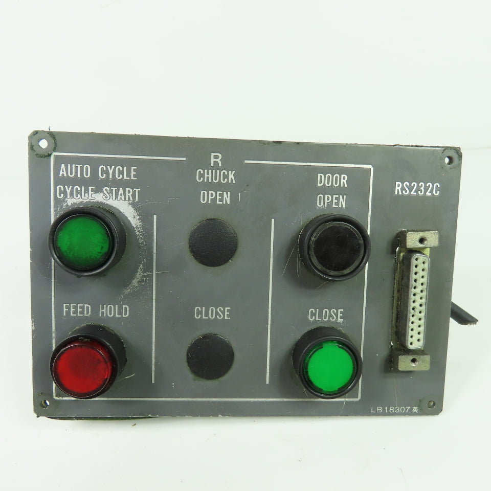 Okuma 2SF-20H CNC Machine Control Panel Board LB 18307 RS232C