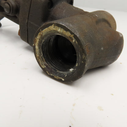 R-P&C Fig F80-D 1" NPT Forged Steel Globe Valve 1975# Max
