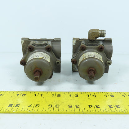 Fisher 67CFR-224 Pneumatic Pressure Regulator 250PSIG Max 0-35 Range Lot Of 2