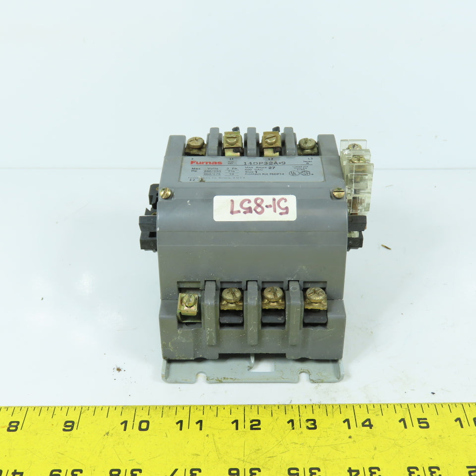 Furnas 14DP32A*9 Size 1 Motor Starter Contactor Parts/Repair Incomplete