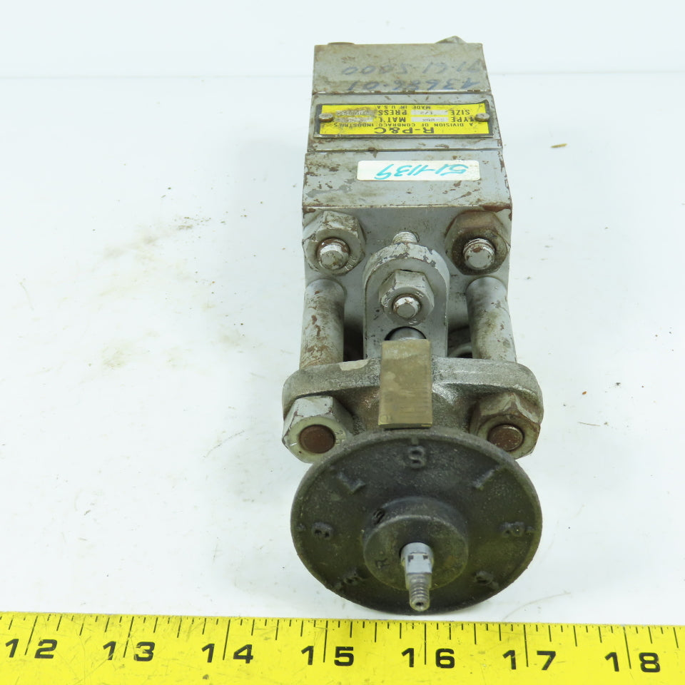R-P & C S-BOX 1/2" Valve 1500PSI