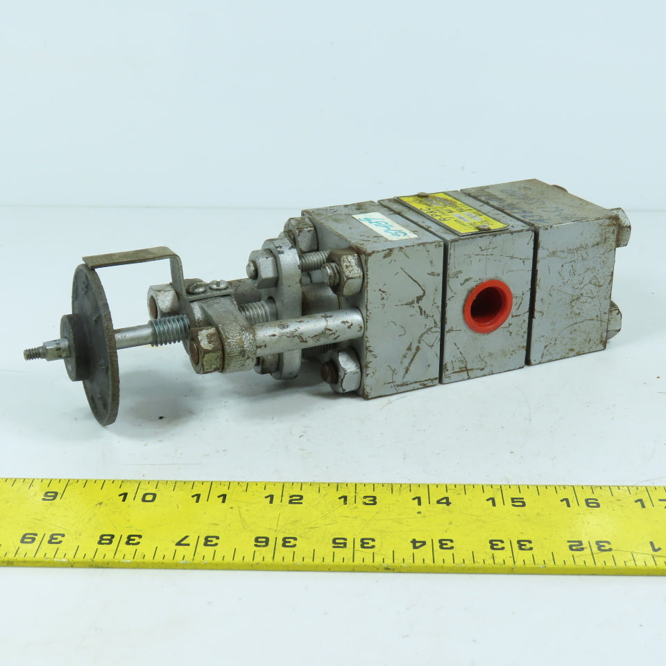 R-P & C S-BOX 1/2" Valve 1500PSI