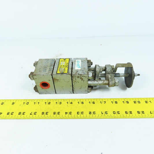 R-P & C S-BOX 1/2" Valve 1500PSI