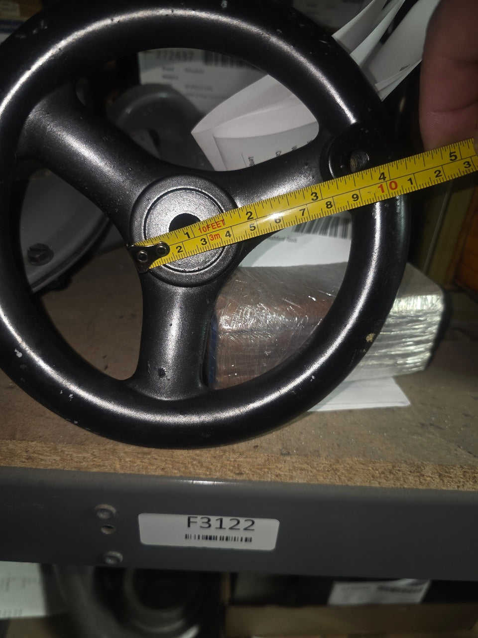 7" Heavy Duty Plastic Machine Manual Hand Wheel Crank 1/2" Bore