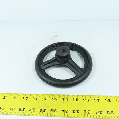 7" Heavy Duty Plastic Machine Manual Hand Wheel Crank 1/2" Bore