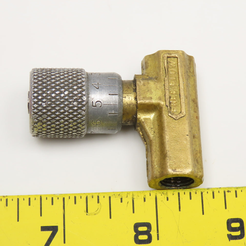 Schrader Bellows 337-1000 1/8" NPT Brass Precision Flow Control Valve