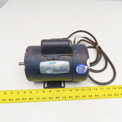 Leeson C4C17FB4D 1/2Hp 1725RPM 115-208-230V 1Ph AC Motor L48 Frame