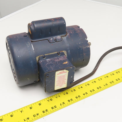 Leeson C4C17FB4D 1/2Hp 1725RPM 115-208-230V 1Ph AC Motor L48 Frame
