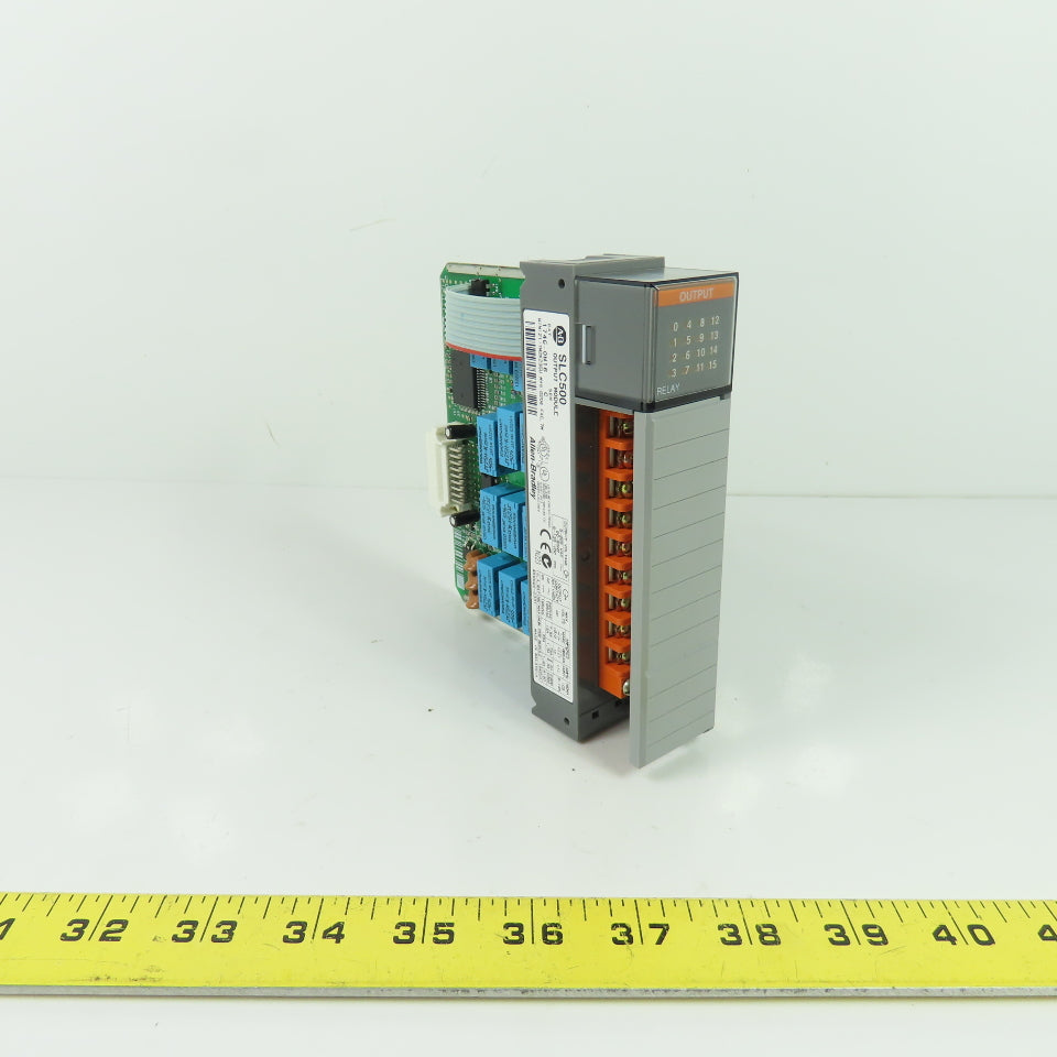 Allen Bradley 1746-OW16 SLC 500 Ser C Output Module (Clean)
