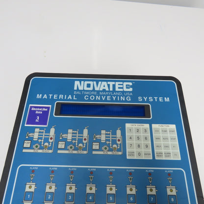 Novatec MCS-124 Material Conveying System Control Panel Board 24-Station
