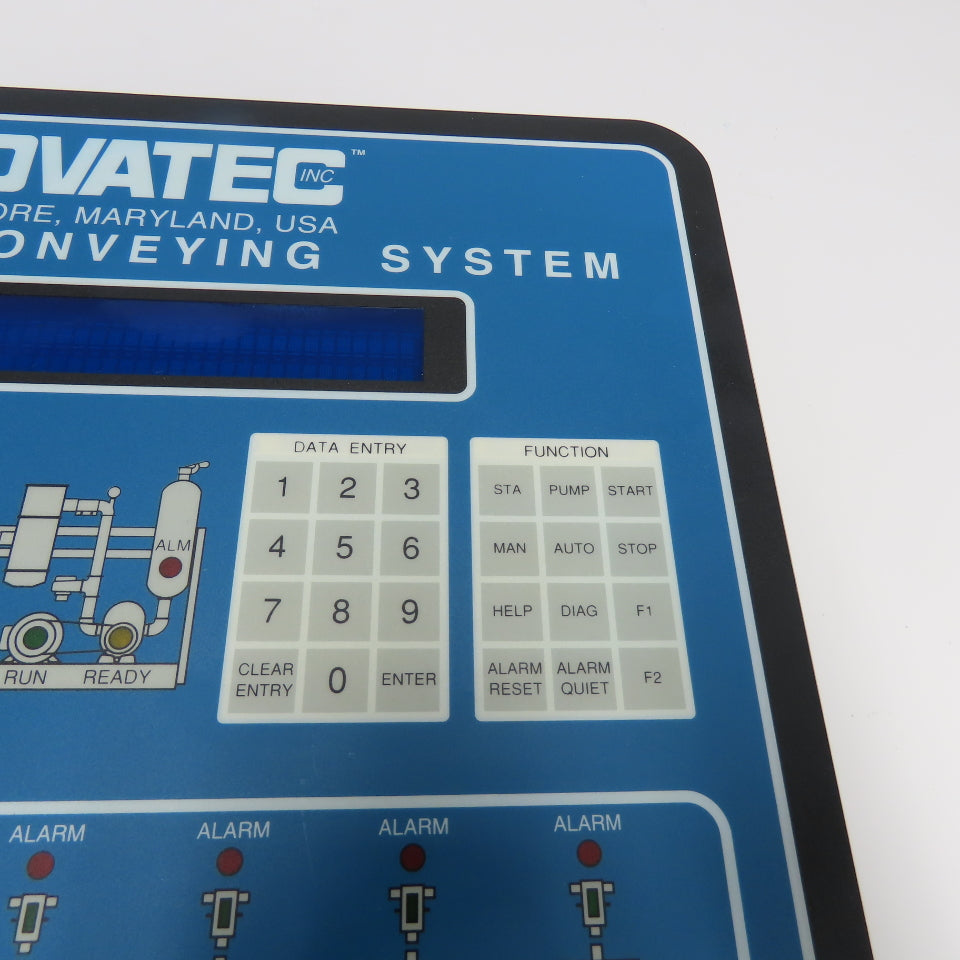 Novatec MCS-124 Material Conveying System Control Panel Board 24-Station
