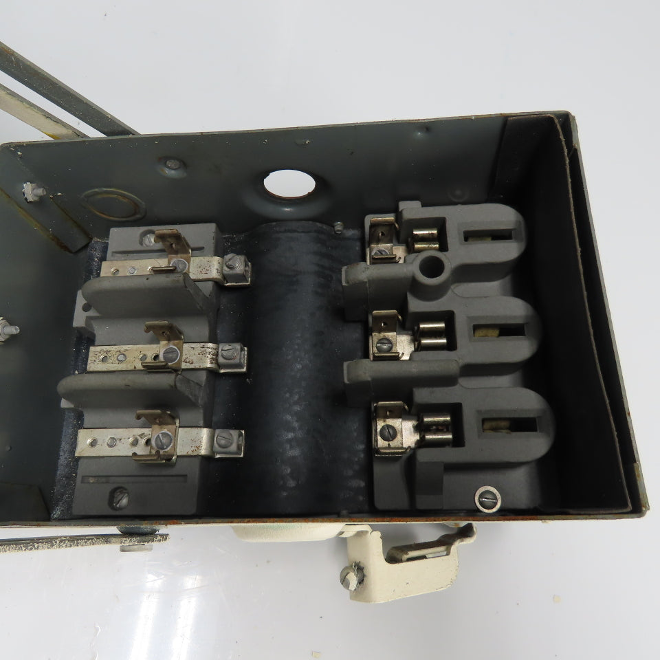 General Electric FL361 30A Fusible Bus Plug 575V 3Ph