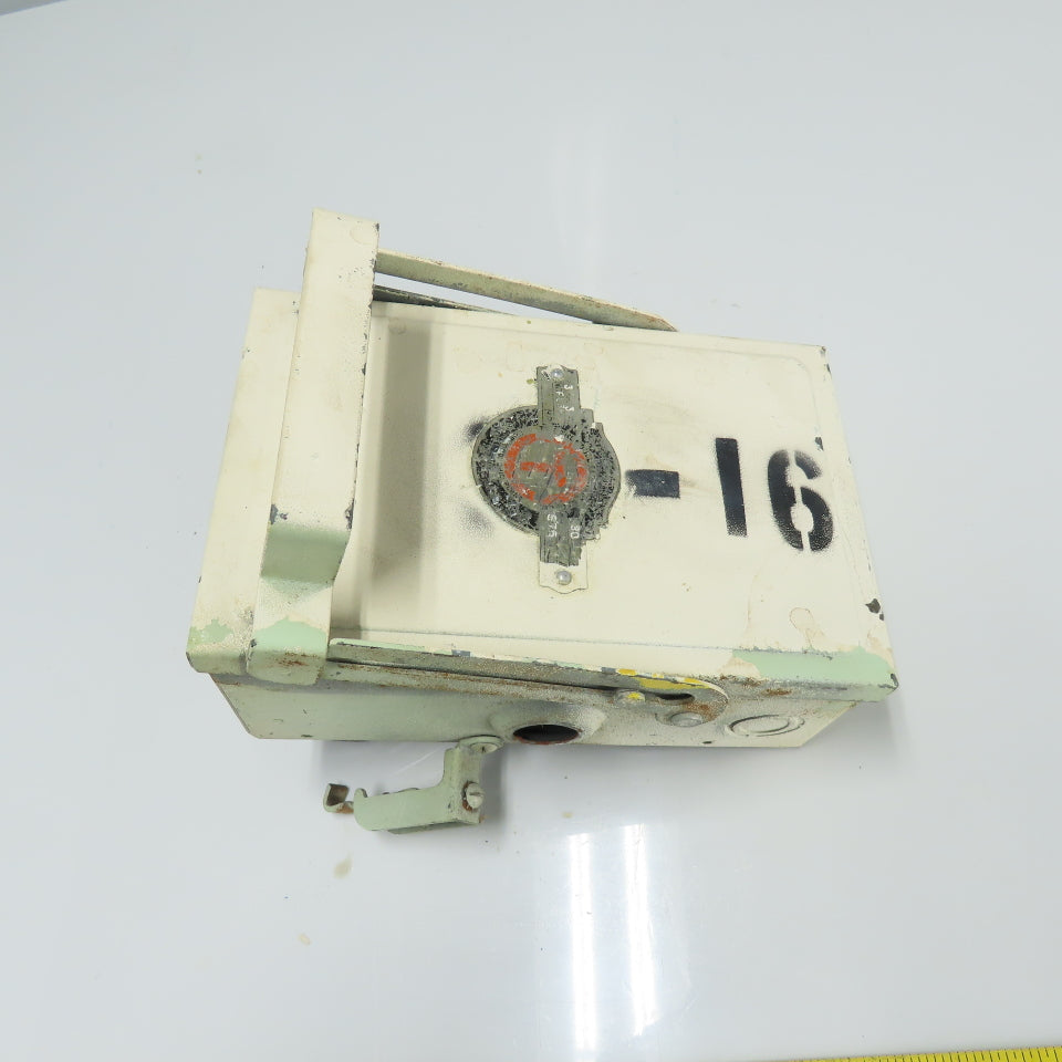 General Electric FL361 30A Fusible Bus Plug 575V 3Ph