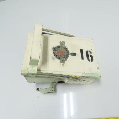 General Electric FL361 30A Fusible Bus Plug 575V 3Ph