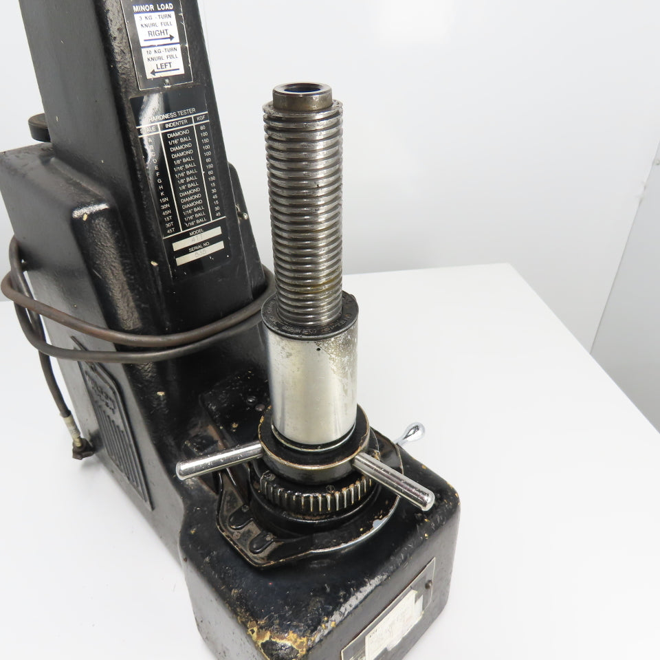 Wilson Rockwell 4TT Bench Top Hardness Tester 115V Ph