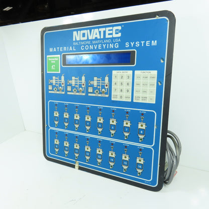 Novatec MCS-116 Material Conveying System Control Panel Board 16-Station