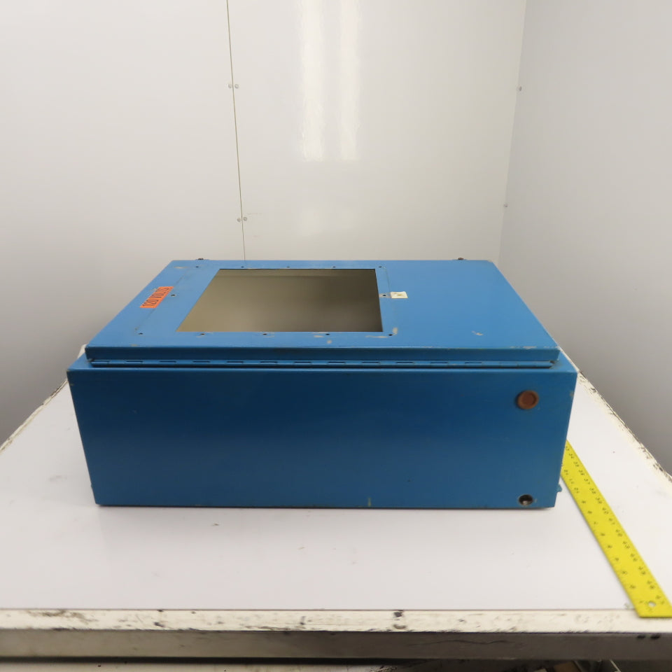 Hoffman A302010LP 30" x 20" x 10" Electrical Enclosure W/ Backplate Type 12, 13