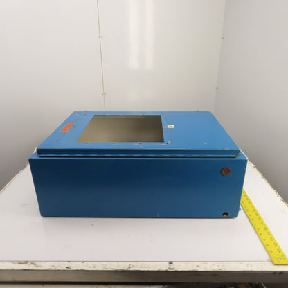 Hoffman A302010LP 30" x 20" x 10" Electrical Enclosure W/ Backplate Type 12, 13