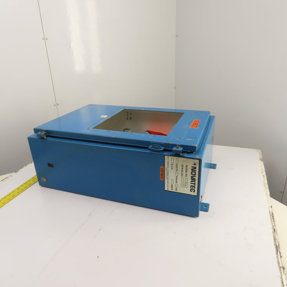 Hoffman A302010LP 30" x 20" x 10" Electrical Enclosure W/ Backplate Type 12, 13