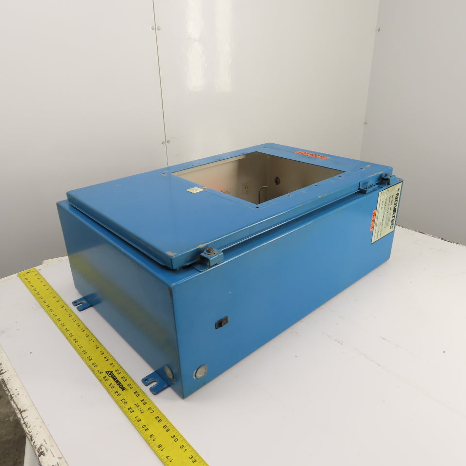 Hoffman A302010LP 30" x 20" x 10" Electrical Enclosure W/ Backplate Type 12, 13