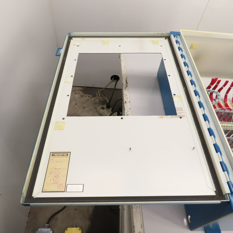 Hoffman A302010LP 30" x 20" x 10" Electrical Enclosure W/ Backplate Type 12, 13
