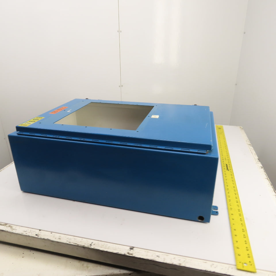 Hoffman A302010LP 30" x 20" x 10" Electrical Enclosure W/ Backplate Type 12, 13