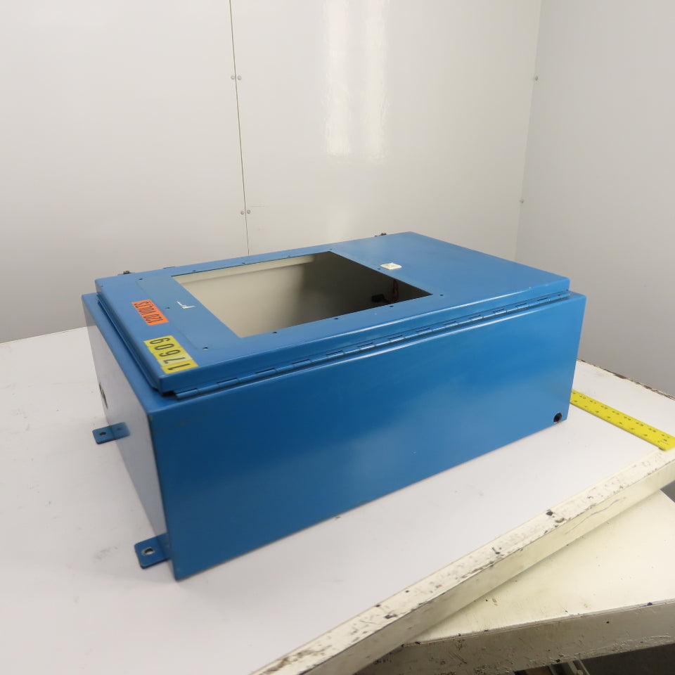 Hoffman A302010LP 30" x 20" x 10" Electrical Enclosure W/ Backplate Type 12, 13
