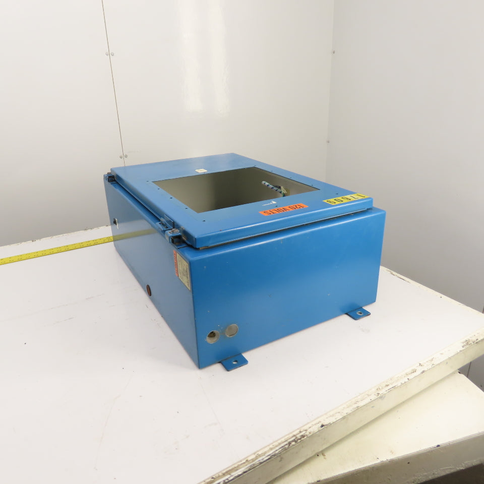 Hoffman A302010LP 30" x 20" x 10" Electrical Enclosure W/ Backplate Type 12, 13