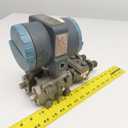 Foxboro 823DP-D3S1NM0 Electronic Transmitter W/ 1/2" NPT Pressure Manifold
