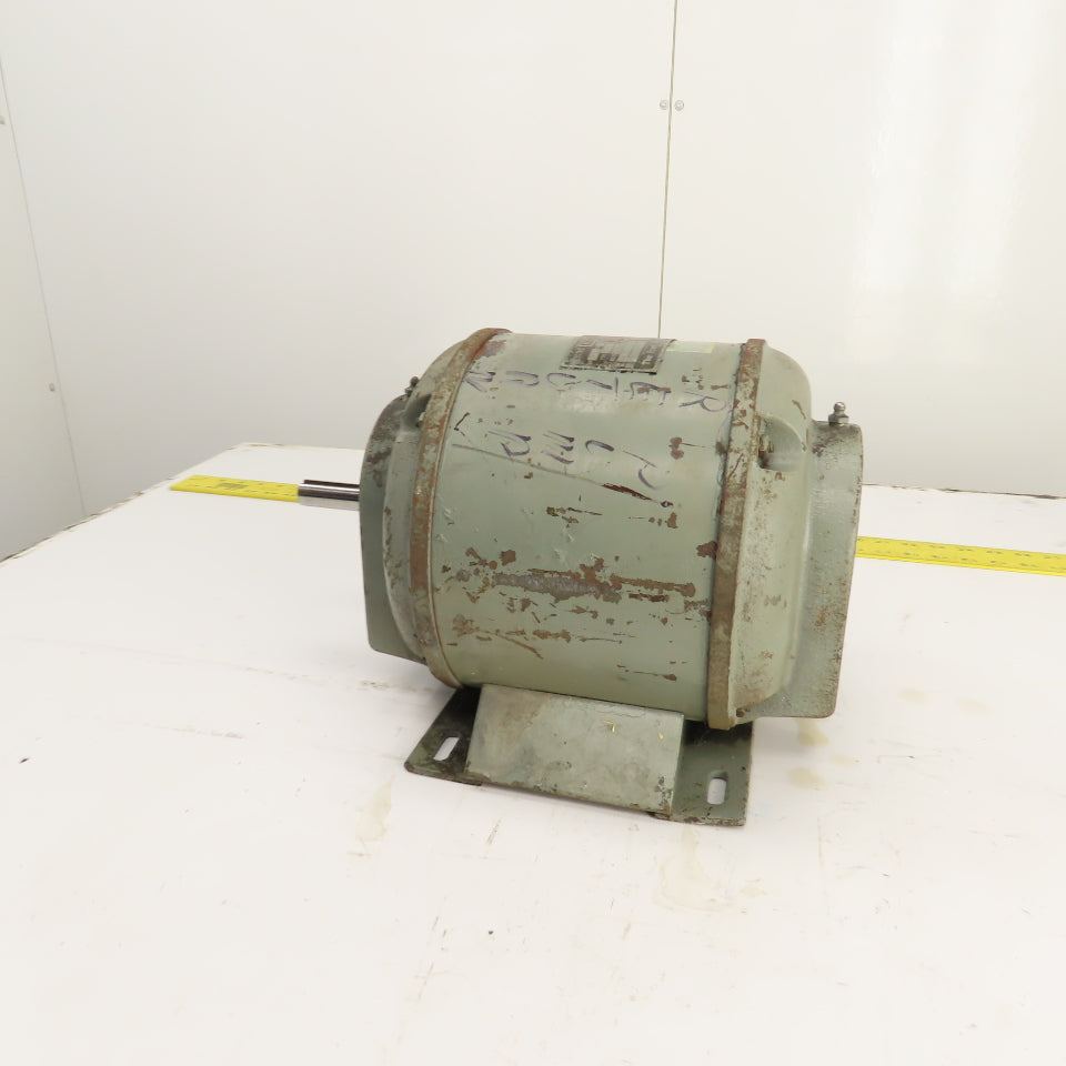 Kiemle 1-1/2HP AC Electric Motor 220/440V 4.6/2.3A 3PH 1750RPM 204 Fr. Tested