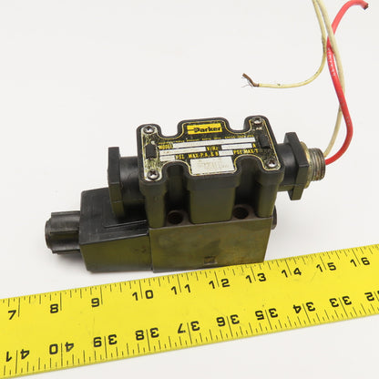 Parker D1VW20BNYC 4/2 Position Single Solenoid Directional Valve 120V Coil