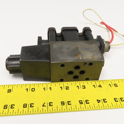 Parker D1VW20BNYC 4/2 Position Single Solenoid Directional Valve 120V Coil