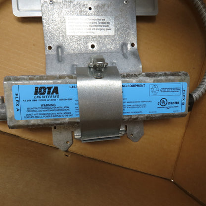Omega S626/32/42PLTEMF2 Type QEM Rough-In Section For Fluorescent Luminaire