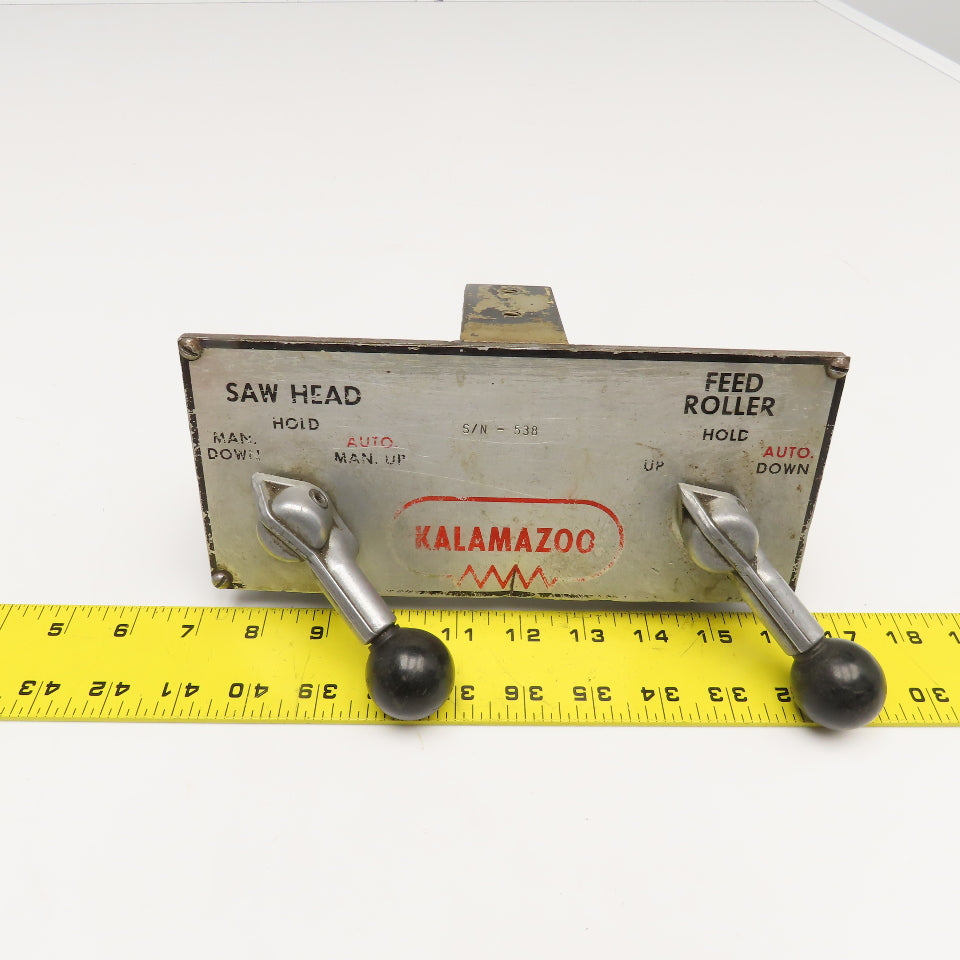 Barksdale Controls 8181S1HC3-J Kalamazoo Saw Hydraulic Controls 3 Position