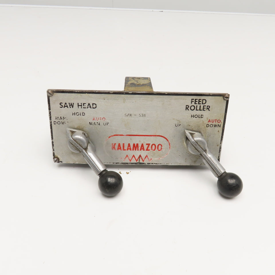 Barksdale Controls 8181S1HC3-J Kalamazoo Saw Hydraulic Controls 3 Position