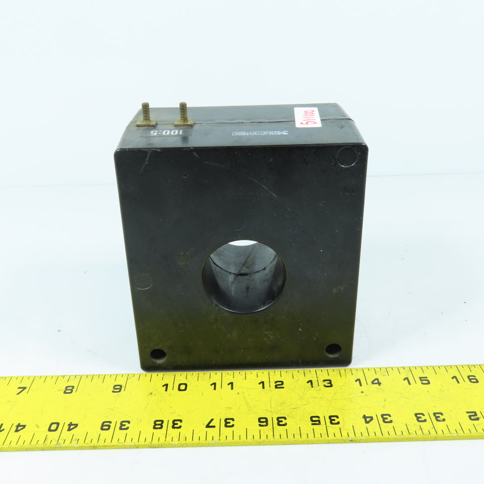 Westinghouse 3486C98H20 100:5 Ratio Current Transformer 600V 10KV 50-400Hz