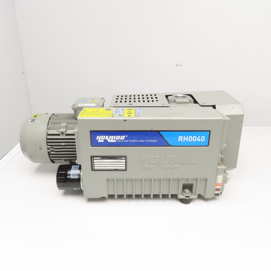 Hokaido RH 0040 Rotary Vane Vacuum Pump 220-498V 50/60Hz 1.5kW