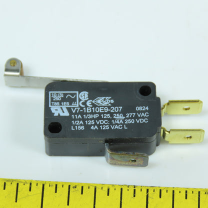 Honeywell Micro Switch V7-1B10E9-207 Roller Lever Limit Switch 277VAC