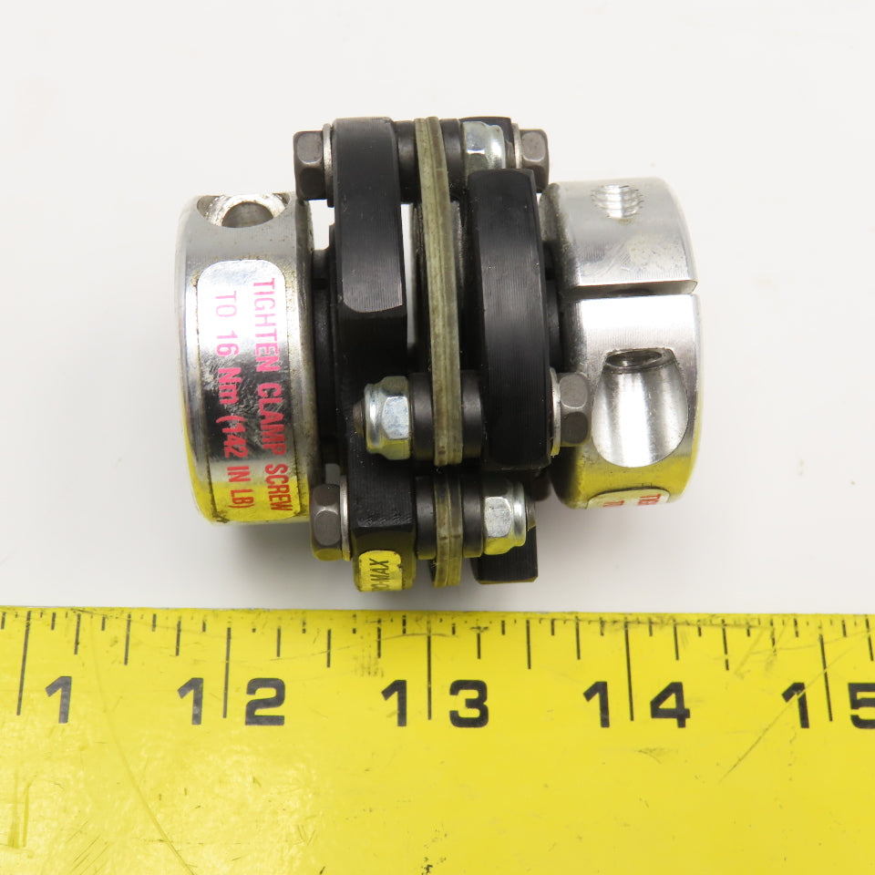 Zero-Max 3/8" x 3/8" Zero Backlash Flexible Shaft Coupling