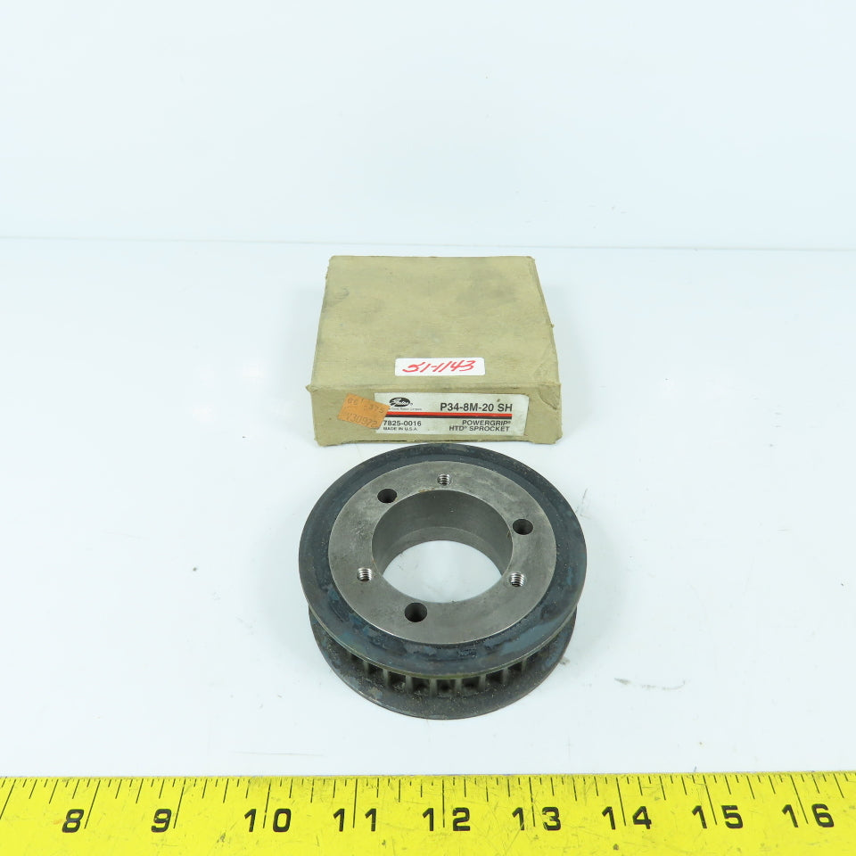 Martin Gates P34-8M-20 SH Powergrip High Torque Sprocket 8mm Pitch 20mm Width