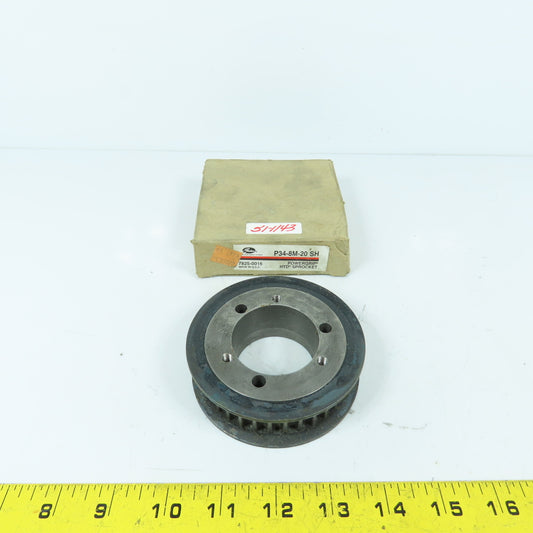 Martin Gates P34-8M-20 SH Powergrip High Torque Sprocket 8mm Pitch 20mm Width