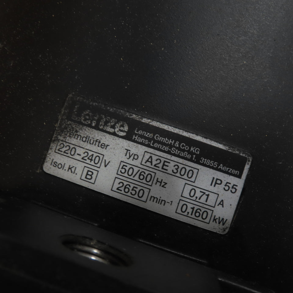 Lenze GKS09-3MVAK-160-32 Helical-Bevel Gear Box Motor 17.536 Ratio 150KW CLP-460