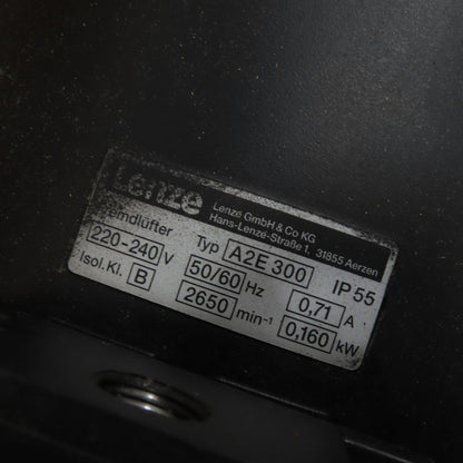 Lenze GKS09-3MVAK-160-32 Helical-Bevel Gear Box Motor 17.536 Ratio 150KW CLP-460