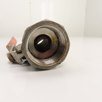 Watts 2" CF8M Stainless Steel Ball Valve