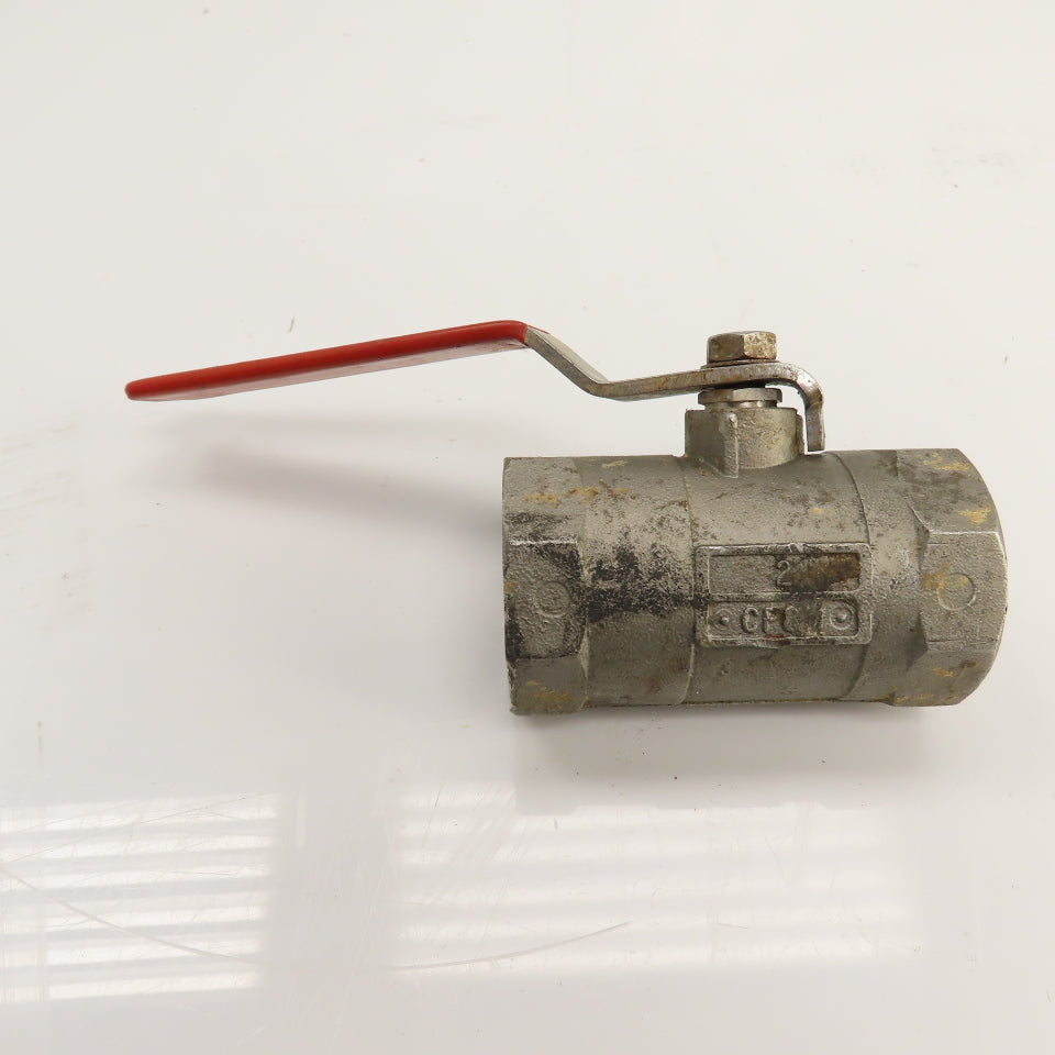 Watts 2" CF8M Stainless Steel Ball Valve